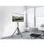 Manhattan tripod TV stand with TV in office setting