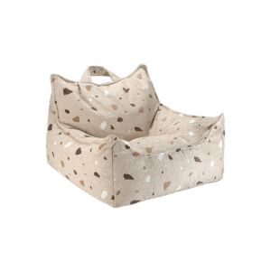 Terrazzo Sand babzsákfotel, kényelmes ülőalkalmatosság nappaliba vagy gyerekszobába - Babzsákfotel & Ülőke