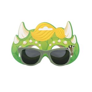 Kindersonnenbrille, Giraffenmuster mit grünem Rahmen