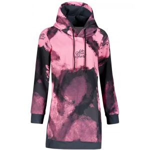 Női funkcionális kiterjesztett pulóver prémium ALTISPORT VOJ/ALW093MI03 RÓZSASZÍN/FEKETE méret: XL 136229067 - Női ruházat