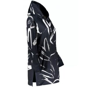 Hanorac prelungit funcțional pentru femei premium ALTISPORT VOJ/ALW049MI03 ALB-NEGRU mărimea: XXL 136228201 - Îmbrăcăminte pentru femei