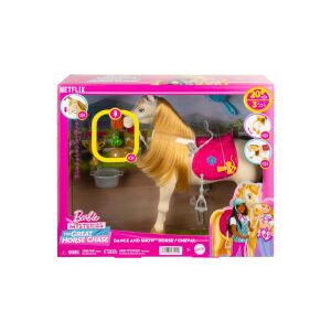 Barbie Mysteries The Great Horse Chase interaktív baba ló hangokkal és kiegészítőkkel a csomagolásban - Mattel