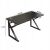 Dimensiuni birou gaming negru 120 cm: 120x60x74 cm