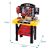 Wymiary stołu warsztatowego Pepita Tool Play Set, rozmiar stołu z zabawkami