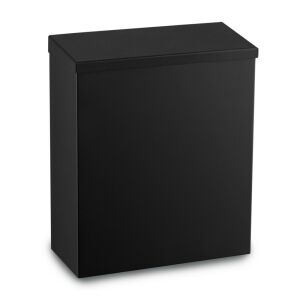 Wand-Mülleimer aus Edelstahl mit Deckel, 7 Liter 140771672 - Innenarchitektur