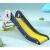 Pepita kék és sárga gyerek csúszda, 130cm hosszú