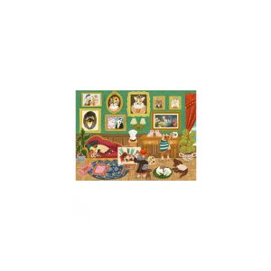 Puzzle 2D, Galeria de Artă pentru Căței, Rolife, 1000 piese 136051884 - Puzzle