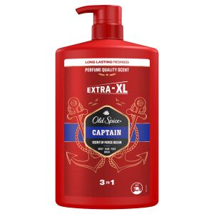 Old Spice Captain 3in1 Shampoo, Conditioner, and Body Wash - 1000ml - Bathroom