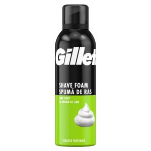 Gillette Classic Lime Borotvahab 200ml, frissítő lime illattal a sima borotválkozásért - Borotvahab