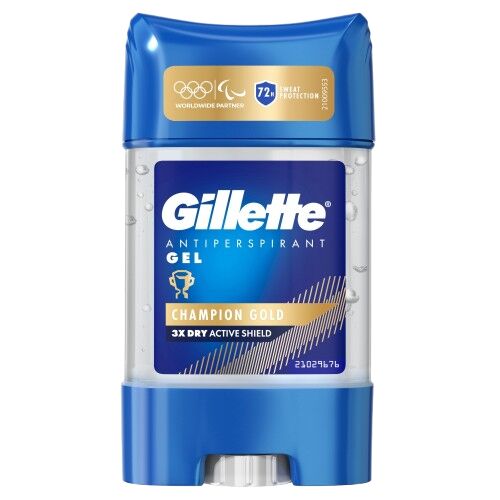 E-shop Gillette Champion Gold Pánsky antiperspirant gél deodorant 70ml