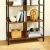 VASAGLE Biblioteca cu rafturi deschise, 8 compartimente, design industrial, 80x33x149cm, maro retro si negru 132573650