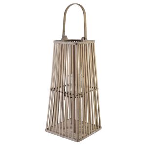 LUCIE GREY Wicker Lámpás 26,5x57 cm