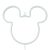 Mickey egér LED fali neon hangulatvilágítás 132574403