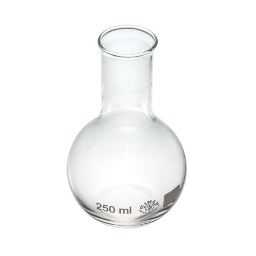Kolba okrągłodenna o wąskiej szyjce 250ml