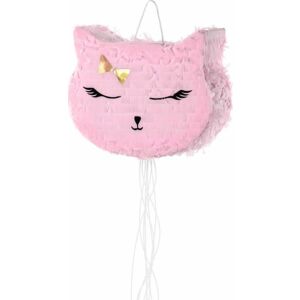 Pinata - Rózsaszín Cica Fej