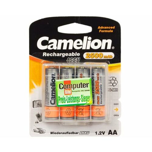 Camelion | AA/HR6 | 2500 mAh | Akumulatory Ni-MH | 4 szt. 138855495
