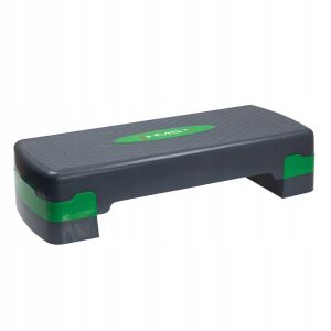 Stepper aerobic HMS AS003, ajustabil in 2 trepte, greutate maxima utilizator 100 kg, gri/verde 132627088 - Bănci step