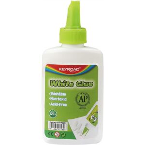 KEYROAD FLÜSSIGKLEBER, 120 G, WEISS 132627194 - Flüssige Klebstoffe