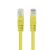 PATCHCORD KAT.5E UTP 1M ZOŁTY FLUKE PASSED LANBERG 10-PACK 132627731
