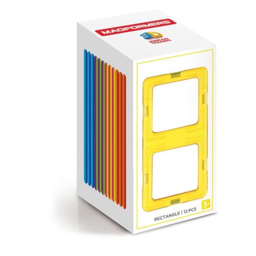 MAGFORMERS pótkészlet, Téglalap, 12 db 132628084