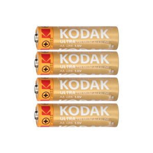 Kodak Ultra AA alkáli elem, 4 darabos csomag - Kodak