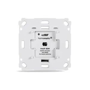 Homematic IP Schalt-Mess-Aktor HMiP-BSM pentru automatizarea casei inteligente - Instalație electrică