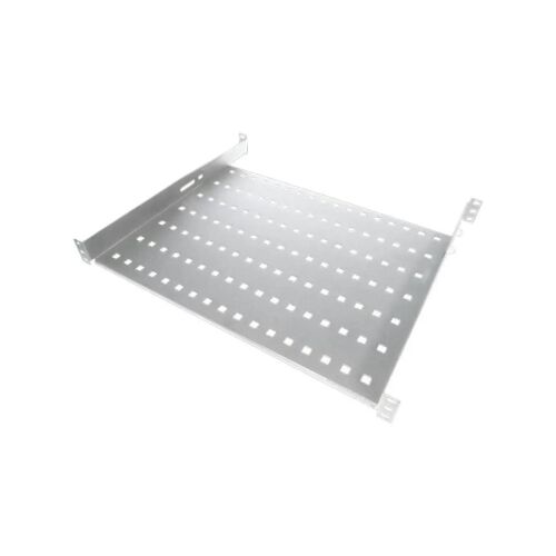 Alantec Fix Polc 19" 1U mélység 650mm, szürke, 4 rögzítési pont 132631058