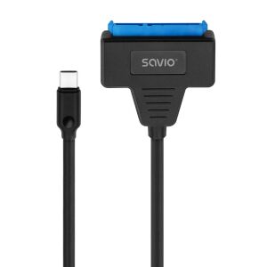 Kabel adapter SAVIO AK-69 USB-C 3.1 Gen 1 (M) - SATA (F) do dysków 2.5" 132633056 - Karta PCI