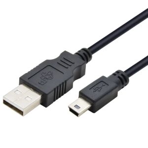 Cablu TB USB la Mini USB, 1.8m, Negru - Cabluri de date