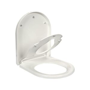 Capac toaleta, Fala, Polipropilena, 2 in 1, Alb 138855664 - Capace de toaleta/WC