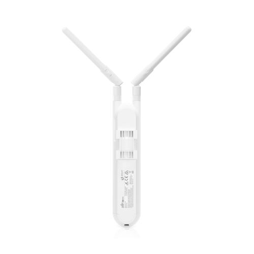 Ubiquiti UniFi UAP-AC-M Mesh Access Point, vedere din spate cu antene