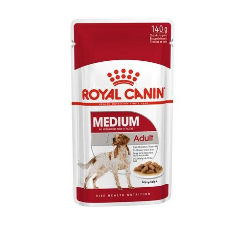 ROYAL CANIN SHN Medium Adult w sosie - mokra karma dla psa dorosłego - 10x140 g 132640292
