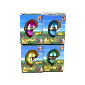 Wachsendes Krokodil Alligator Tojás 6cm csomagolás, válogatott színek - Lean Toys