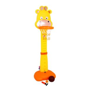 4-in-1-Sport-Set mit Giraffenmotiv für Kinder ab 3 Jahren, Basketball, Körbe, Darts und Wachstumsmesser 132644324 - Basketball