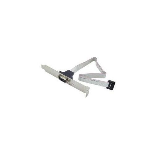 Lindy DB-9 - IDC-10, 0.25m, Szary (33135) 132645405