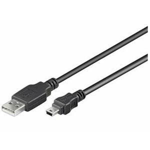 PremiumCord 2m USB2.0 - miniUSB M/M USB kábel USB A Mini-USB B Fekete 139496927 - PremiumCord