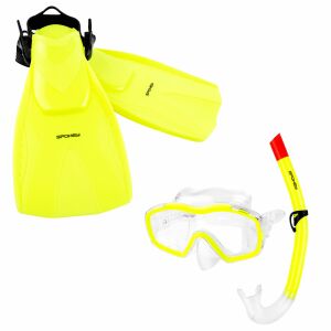 Spokey Gyermek búvárkészlet: maszk, snorkel, uszonyok 28-31 BOYKO Spokey 132646526 - Búvár szett