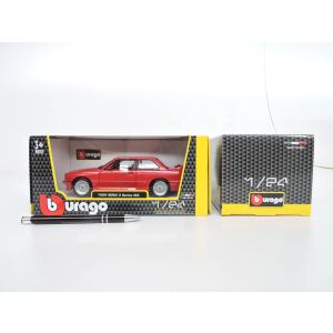 1988 BMW 3 Series M3 red 1:24 BBURAGO 132648981 - Bburago