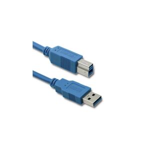 Kabel USB 3.0 A do B drukarki Qoltec, 2m - Kabel USB