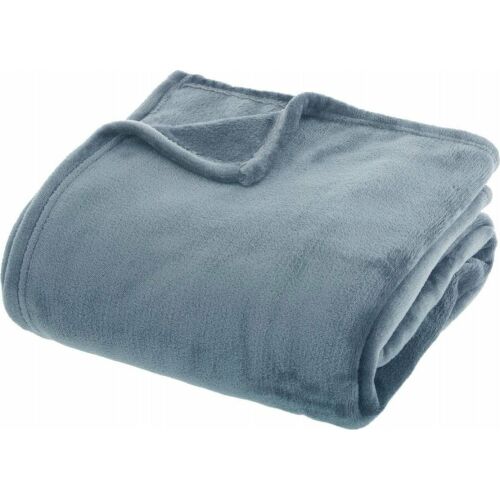 Atmosphera Pătură fleece UNI 180 x 230 cm, culoare albastru 132653467