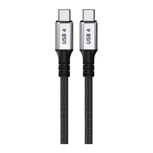 Kabel USB TB Print Thunderbolt kabel 2m, czarno-srebrny