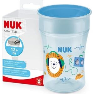 NUK Trinklernbecher Magic Cup 360°-Trinkrand 230ml blau 132654599 - Füttern