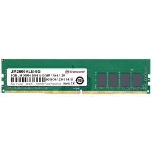 TRANSCEND UDIMM DDR4 memória 8 GB 2666MHz 1.2V EGYES 132656714 - Transcend