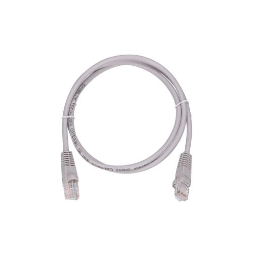 EXTRALINK LAN-Patchkabel CAT.5E UTP 2m Kabel reines Kupfer grau 132664588
