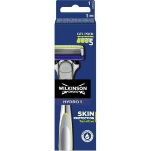 Wilkinson Hydro 5 Skin Protection Sensitive Rasiermesser mit austauschbaren Klingen für Herren, 1 Stück 132665697 - Haarentfernung & Rasur