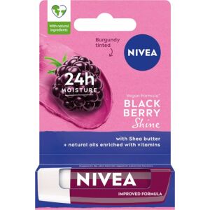 NIVEA Lip Care Pielęgnująca pomadka do ust Blackberry Shine 4.8 g 132669706 - Pielęgnacja ust