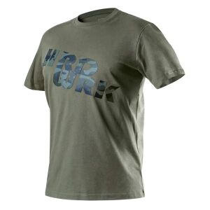 T-shirt roboczy oliwkowy CAMO, rozmiar S 132672383 - Koszulka pracownicza