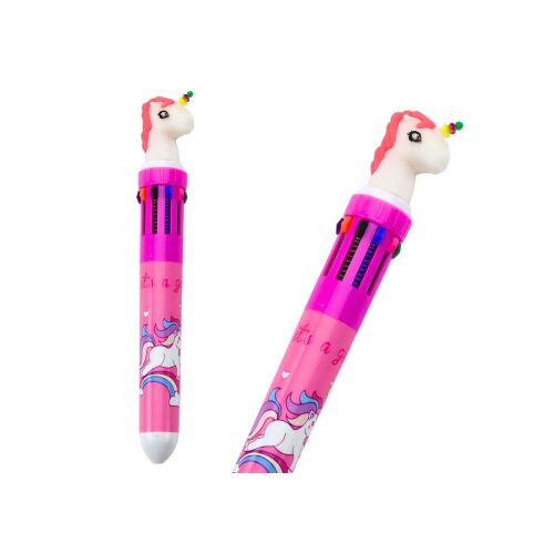 Többszínű Pen Unicorn Automatic 10 Pink 132673623