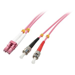 Lindy LC/ST 50/125µm OM4 5m (46353) 132676409 - Kabel optyczny