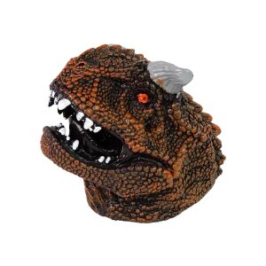 Gumena rukavica za lutku s dinosaurom